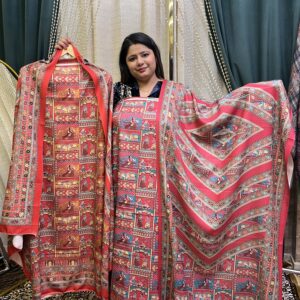 Pashmina Suit W025 2