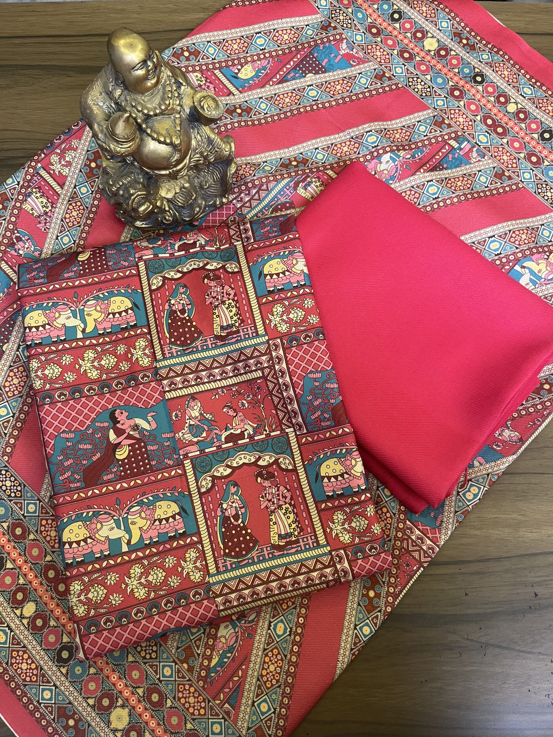 Pashmina Suit W025 2 - Image 3