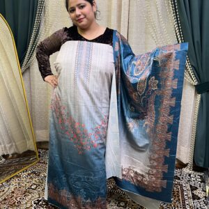 Blue Velvet Digital Print W022