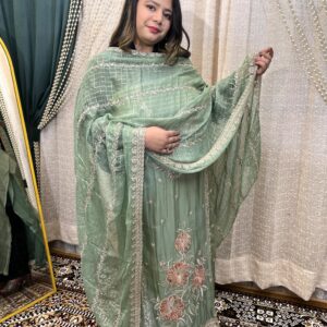 Super Lucknowi Silk W014