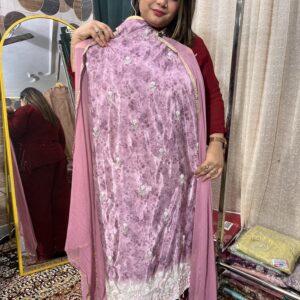 Dual Tone Jahnvi Silk Suit W009