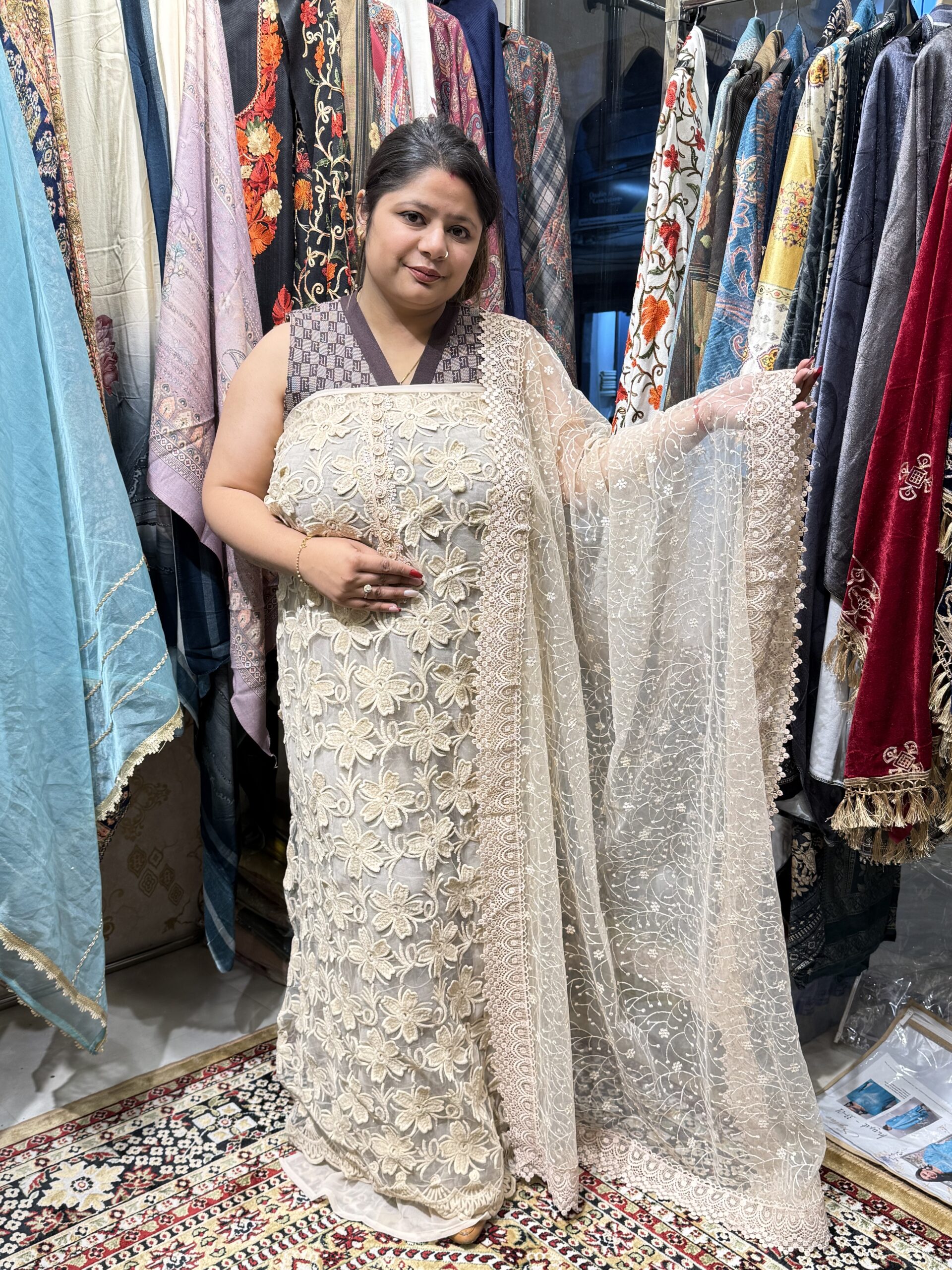 Crafted Net Nude Suit W050 2