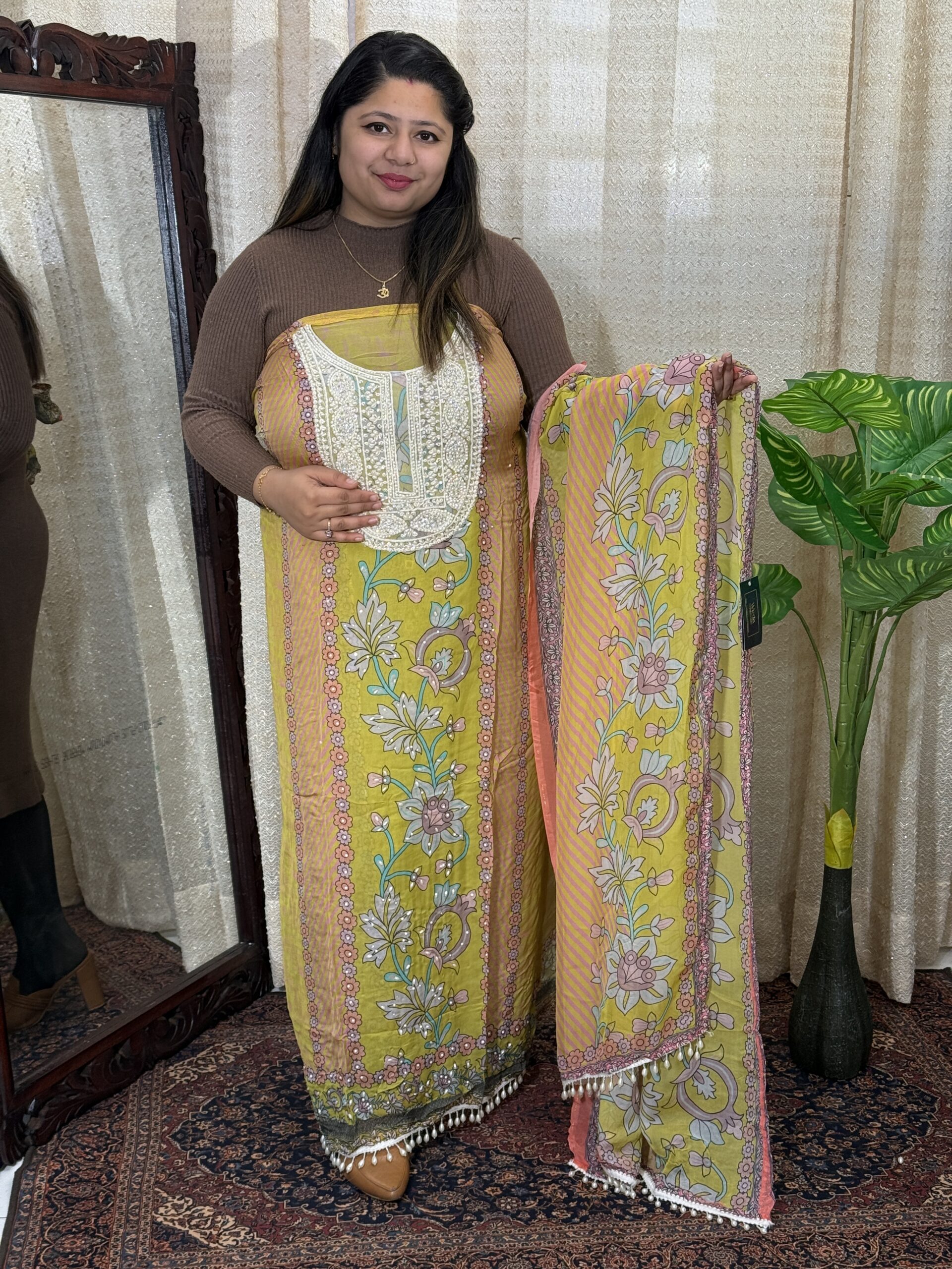 Pure Organza Floral Beauty