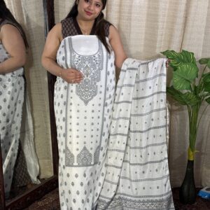 Pure Crêpe Grey Beauty W053