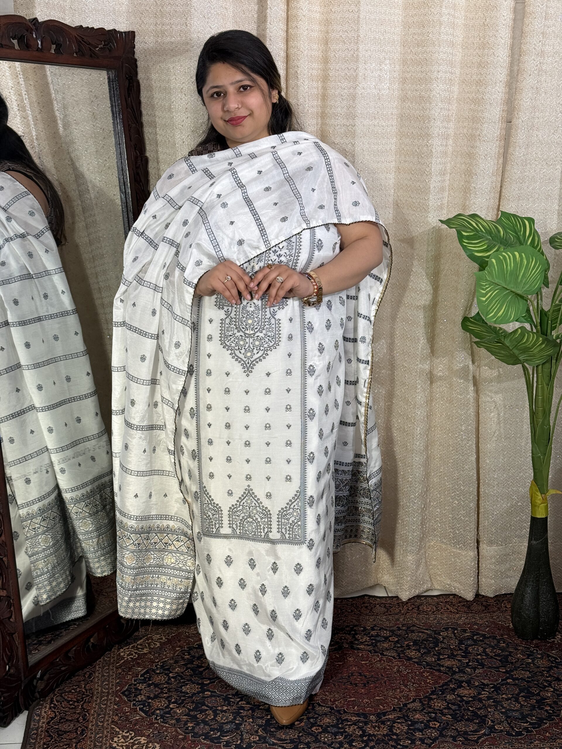 Pure Crêpe Grey Beauty W053 - Image 4