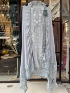 Chikankari Cotton Beauty with Pearl Touch