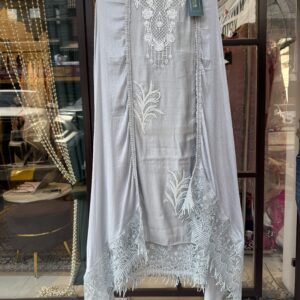 Chikankari Cotton Beauty with Pearl Touch