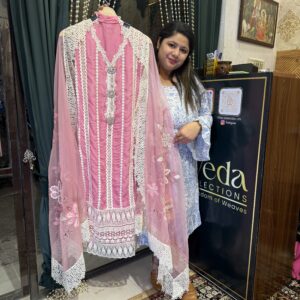 Pink Georgette W0141