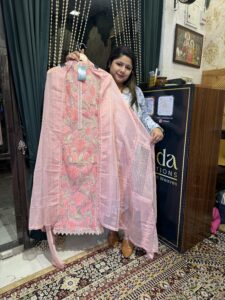 Organza and Net Suit W0127