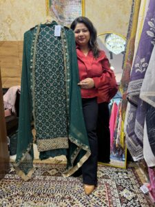 Green Punjabi Special Suit W166