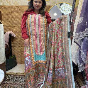 Pakistani Pink Cotton Suit W0125