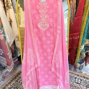Pink Pure Cotton Suit W0115_2